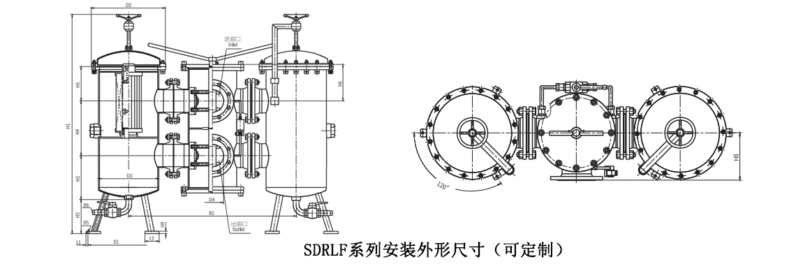 SDRLF系列雙筒回油管路過(guò)濾器(新型)